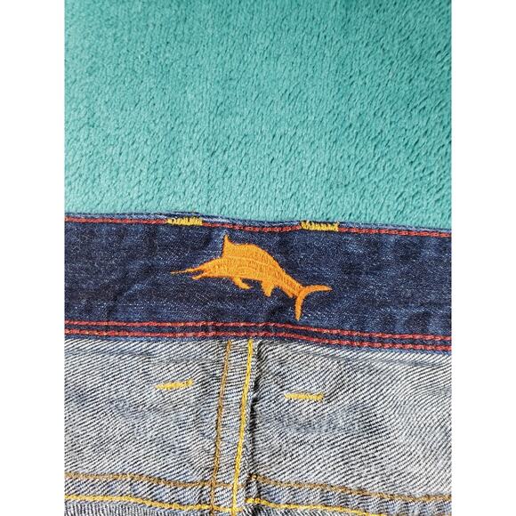 Tommy Bahama Jeans Size 38x30 Mens Blue Pants Preppy Cayman Relaxed Straight - Picture 3 of 15